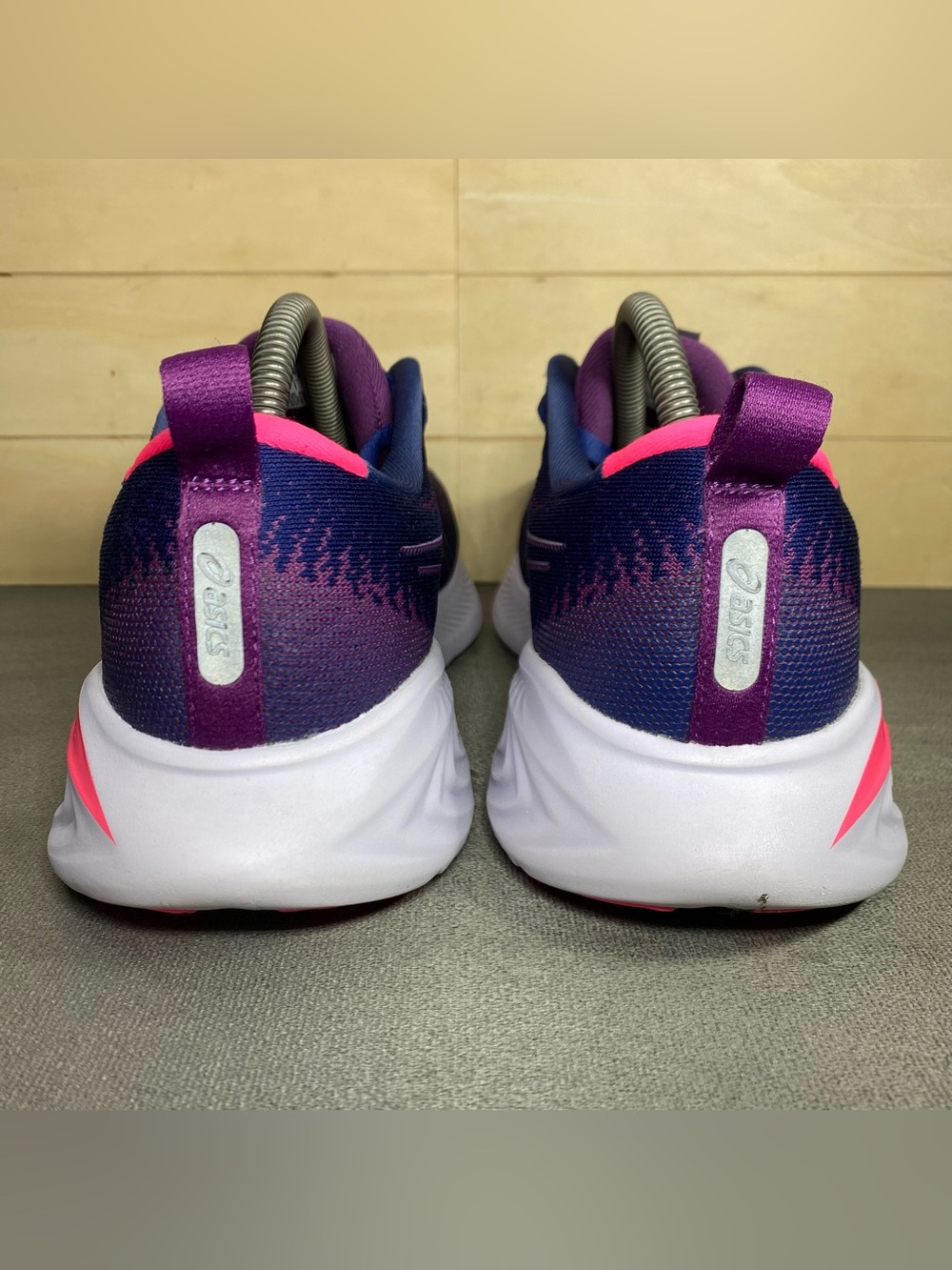 Asics Gel Cumulus 25 Lilac Blue Women's Size 7 Running Shoes Wide Sneakers - Picture 6 of 11